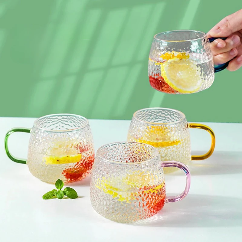 Hammered Glass Tumbler