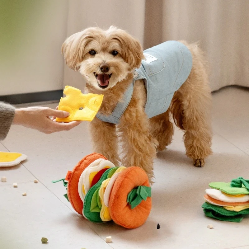 Snuffle Burger Toy