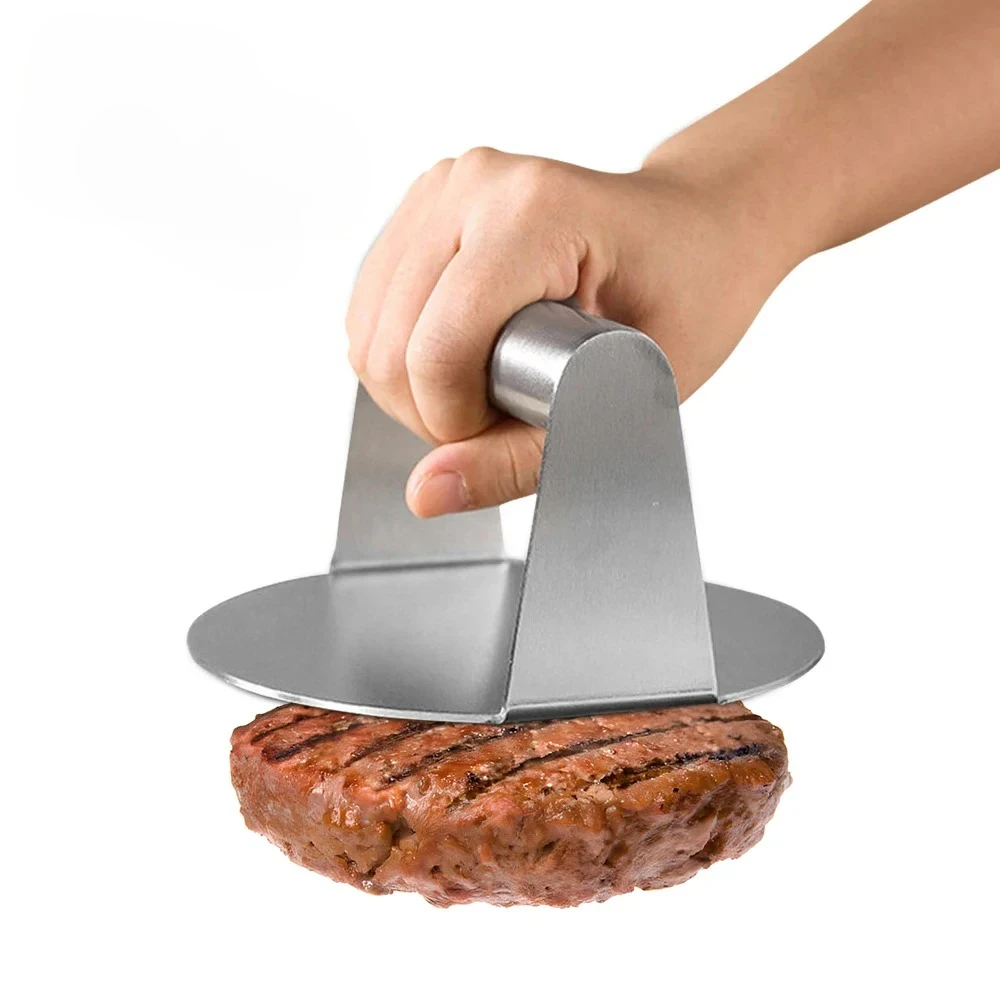 Stainless Steel Burger Press