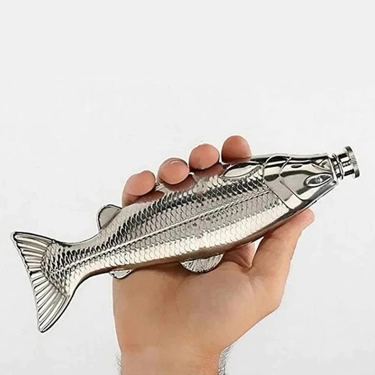 Trout Hip Flask