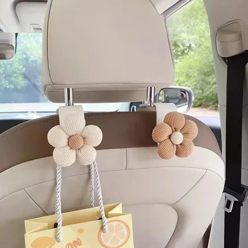 Flower Car Seat Hooks