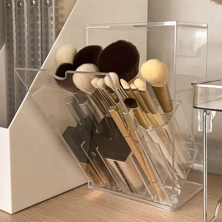 Acrylic Brush Storage Box
