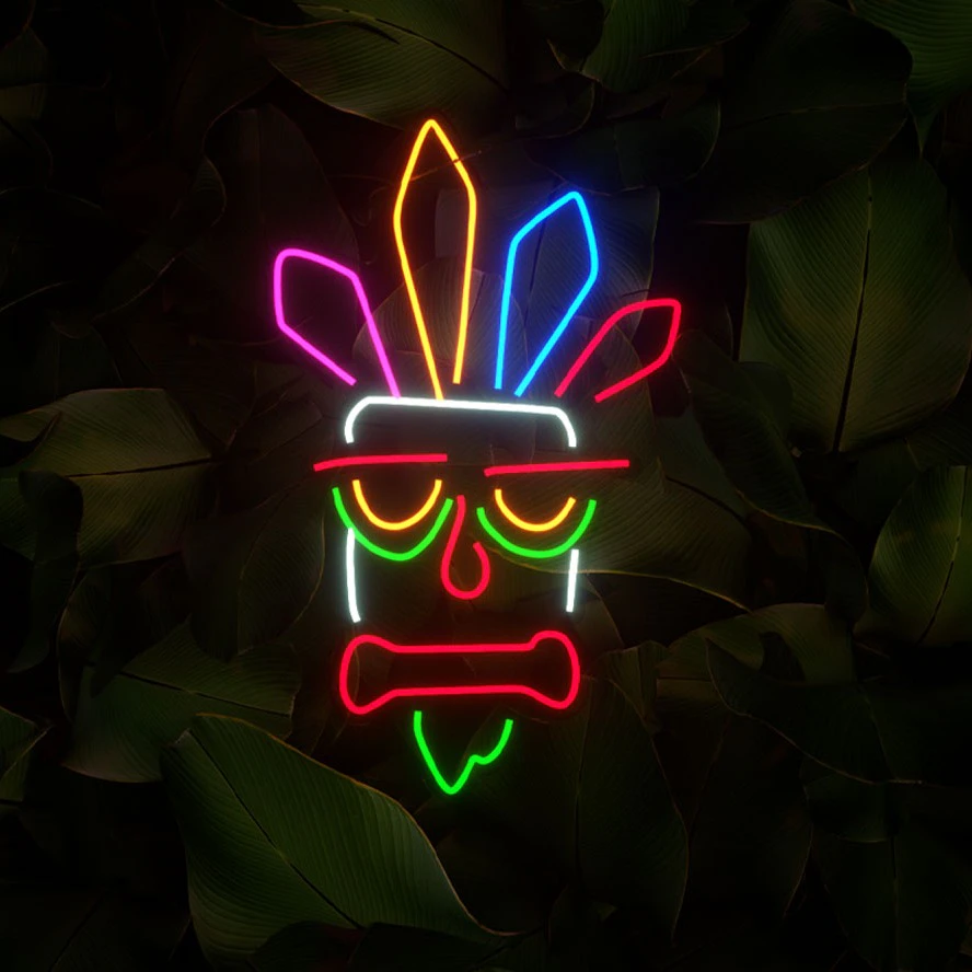 Tiki Neon Light