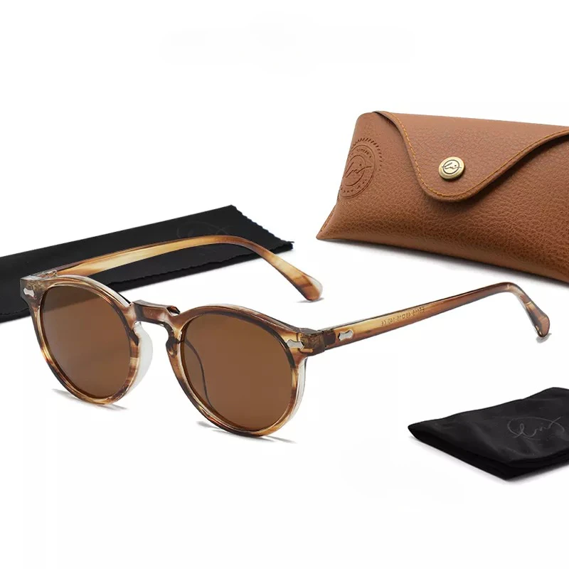 Classic Polarized Round Sunglasses