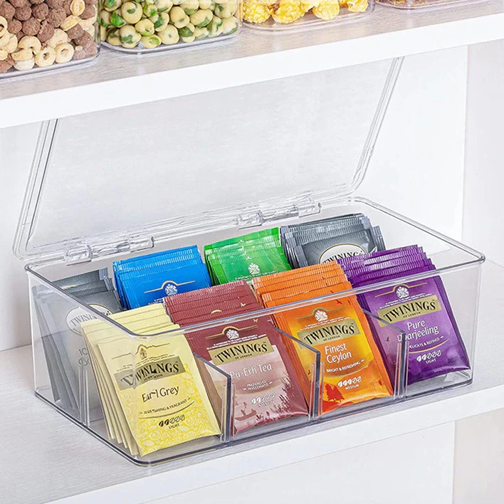 Stackable Tea Bag Storage Case