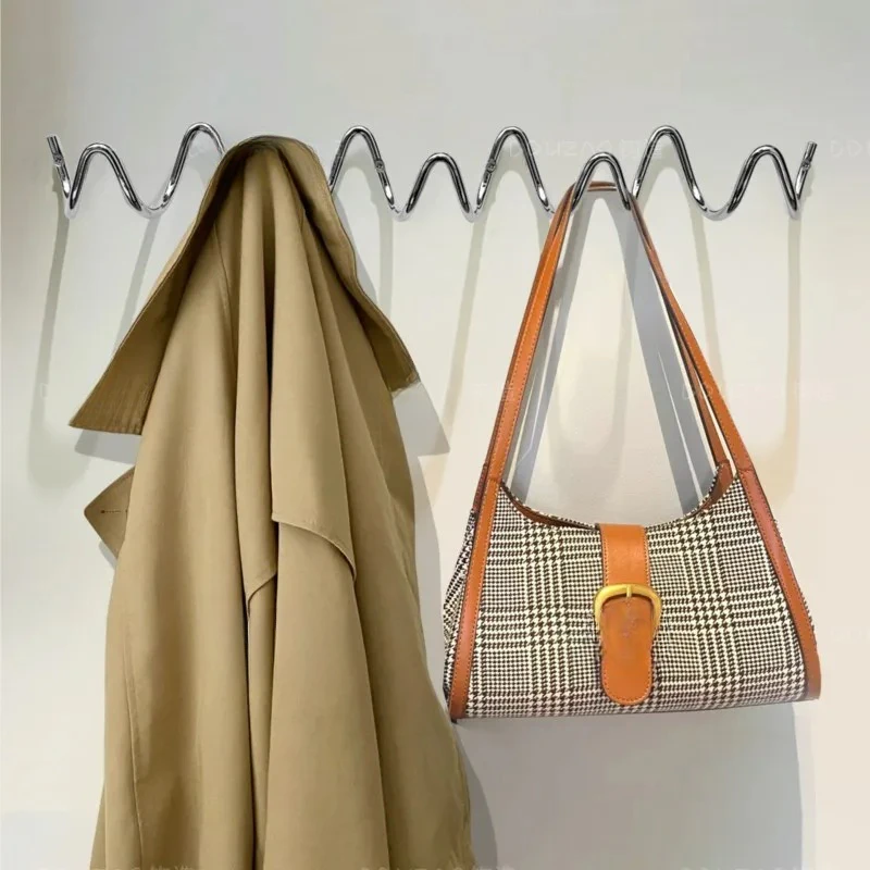 Minimalist Wave Wall Rack